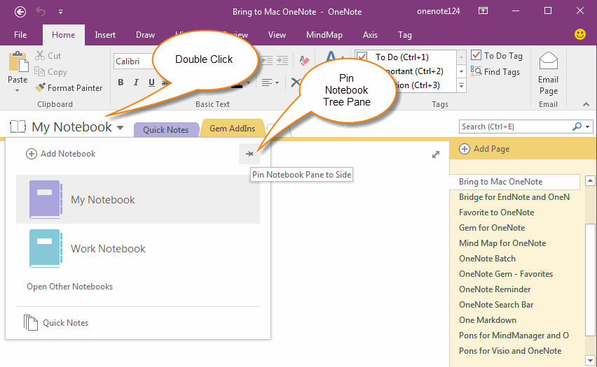 onenote for mac keeps changing titles